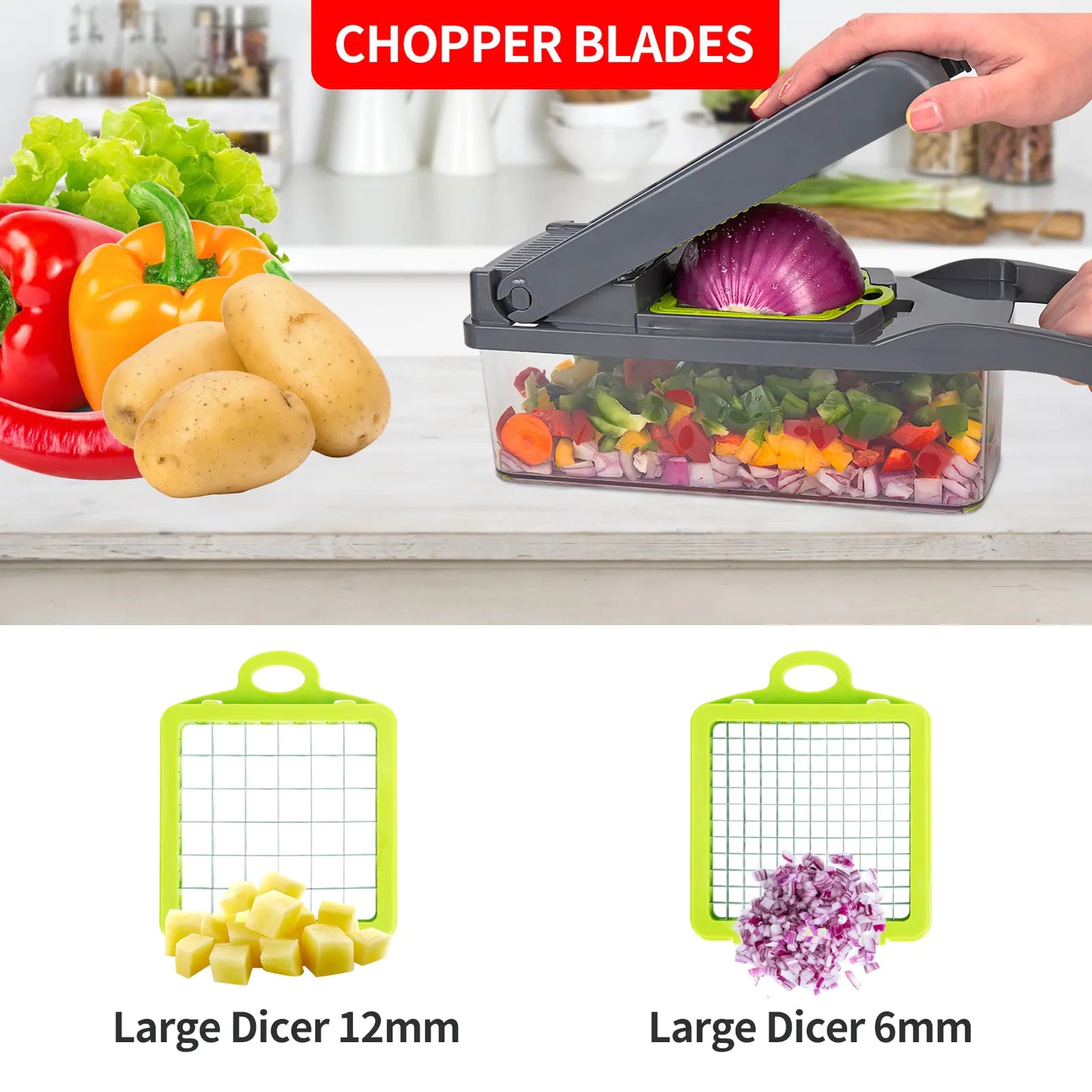 Multi-Functional Vegetable Cutter